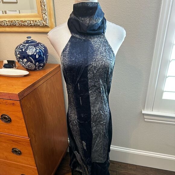 MIAOU Blue Karina Midi Dress-H7 - Picture 4 of 7